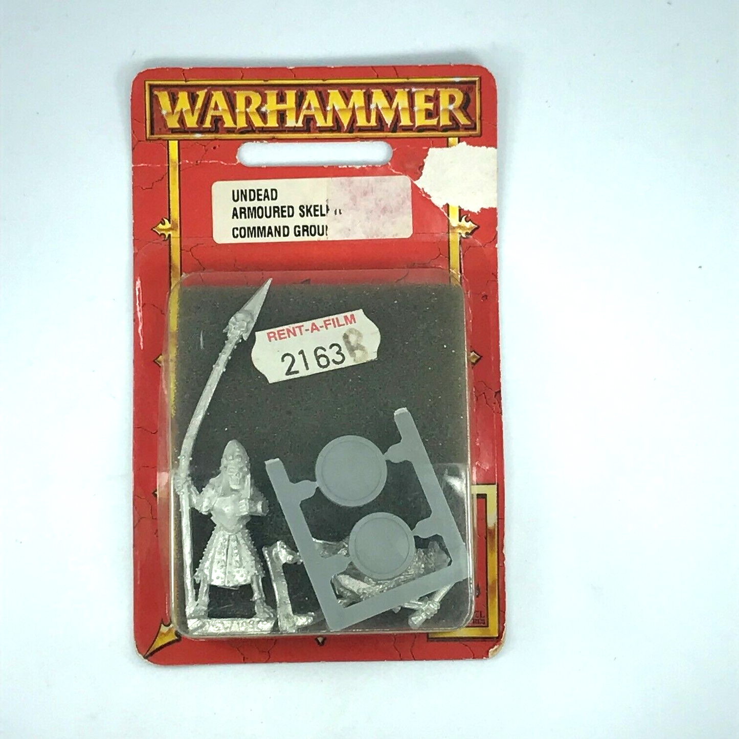 Metal Classic Undead Skeleton Command Blister - Warhammer Fantasy C1421