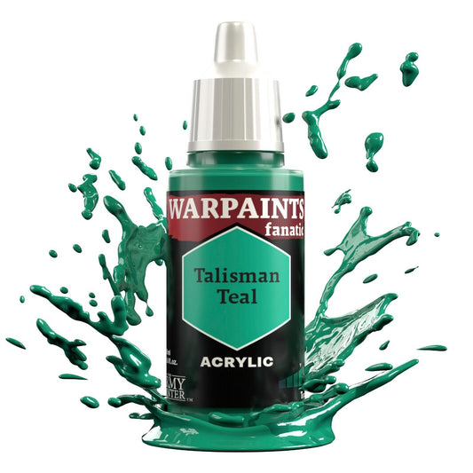 Talisman Teal Paint - Warpaints Fanatic 18ml - The Army Painter