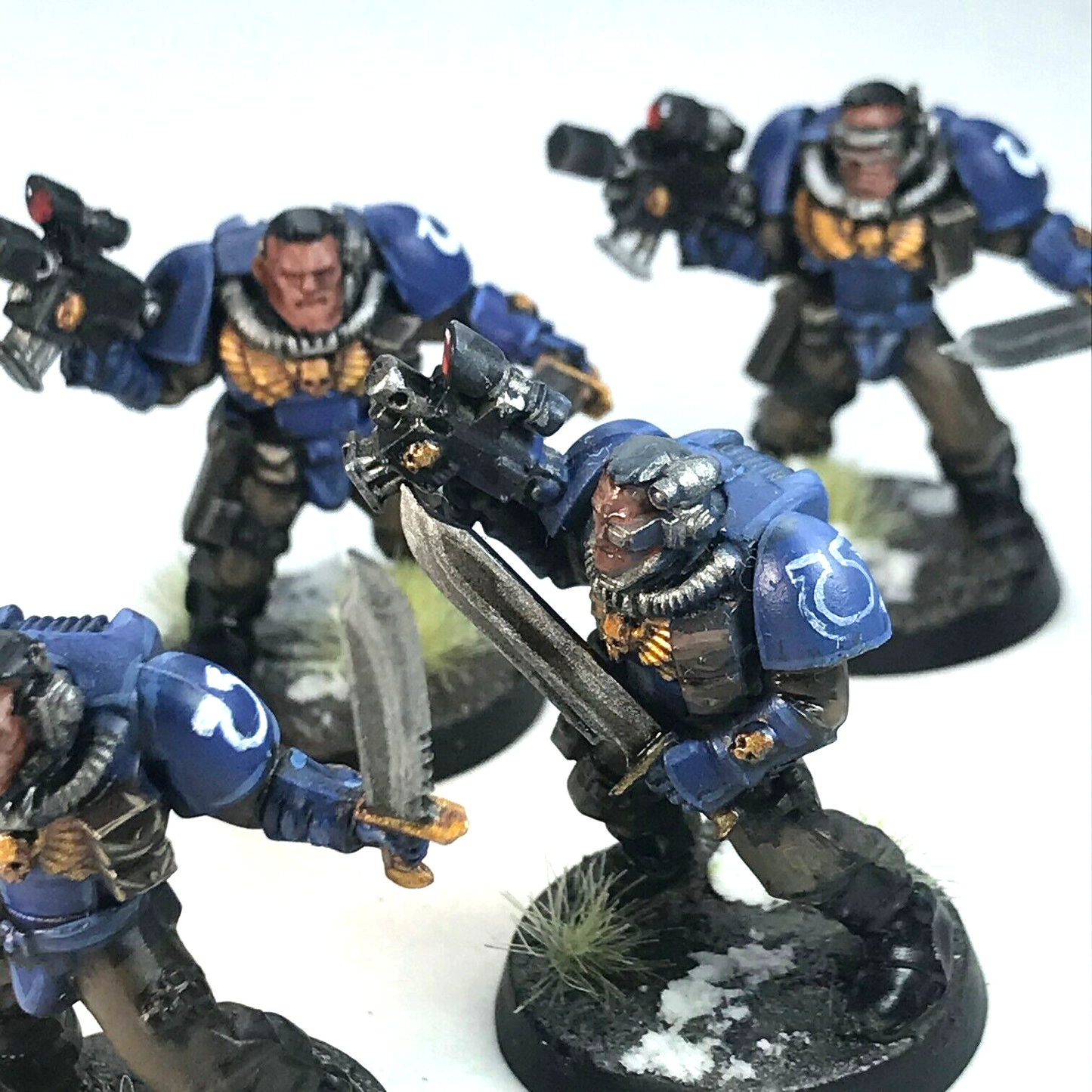 Space Marine Scout Squad - Painted - Warhammer 40K C1230