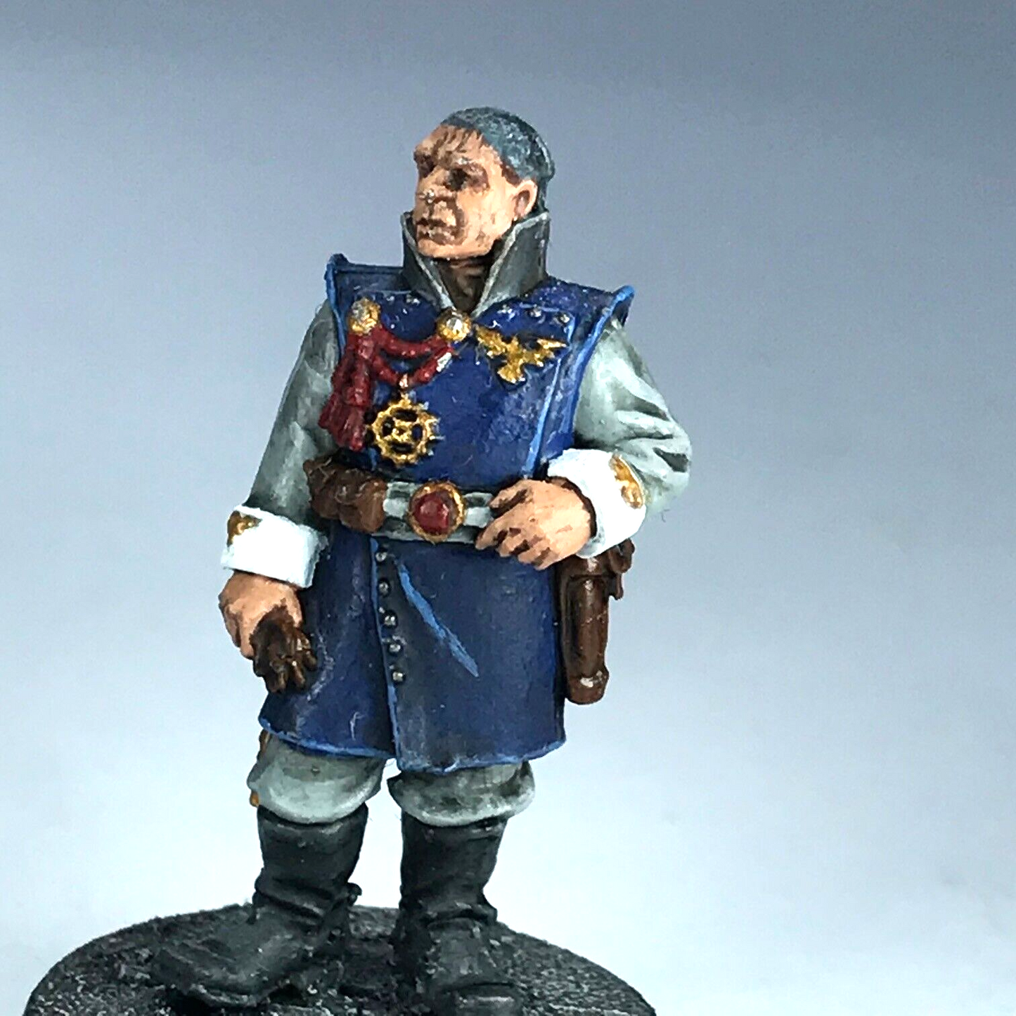 Regimental Advisor Imperial Guard Astra Militarum Painted - Warhammer 40K X10722