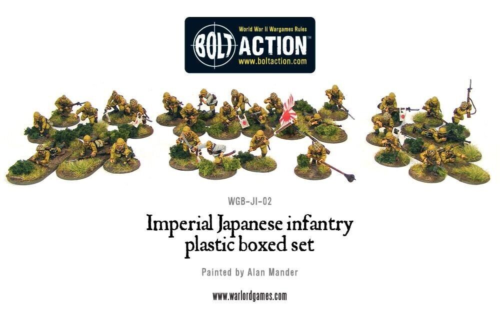 Japanese Infantry - Warlord Games Bolt Action Miniatures