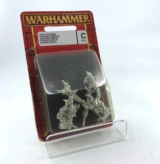 Goblin Shamans Blister Orcs & Goblins - Warhammer Fantasy Classic Metal C2132