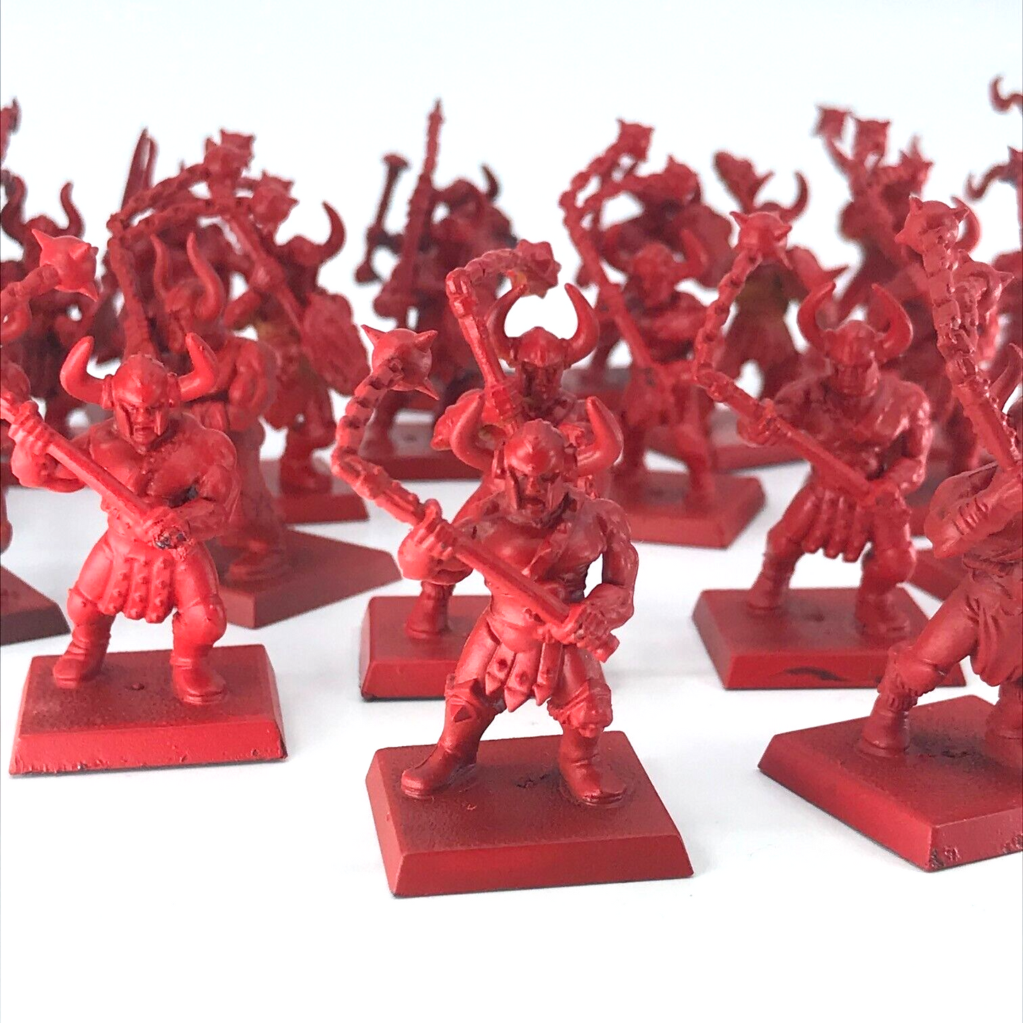 Chaos Marauder Warriors Regiment - Varying Condition - Warhammer Fantasy C1547