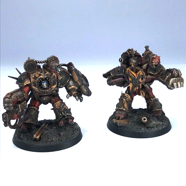 Iron Warriors Obliterators Space Marines - Painted - Warhammer 40K GW C4096