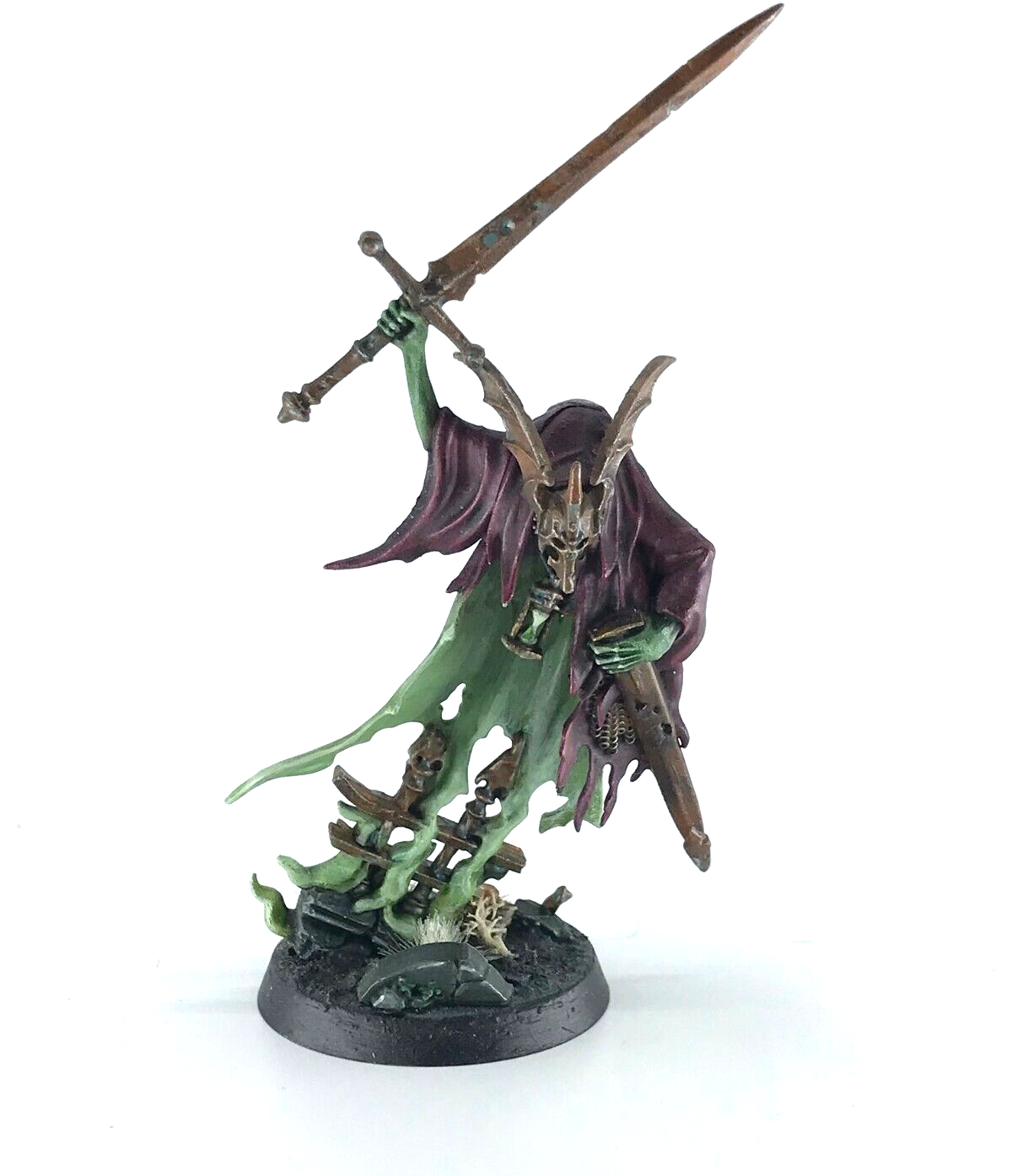 Nighthaunt Keldrek Knight Of Shrouds - Warhammer Age of Sigmar Painted C4467