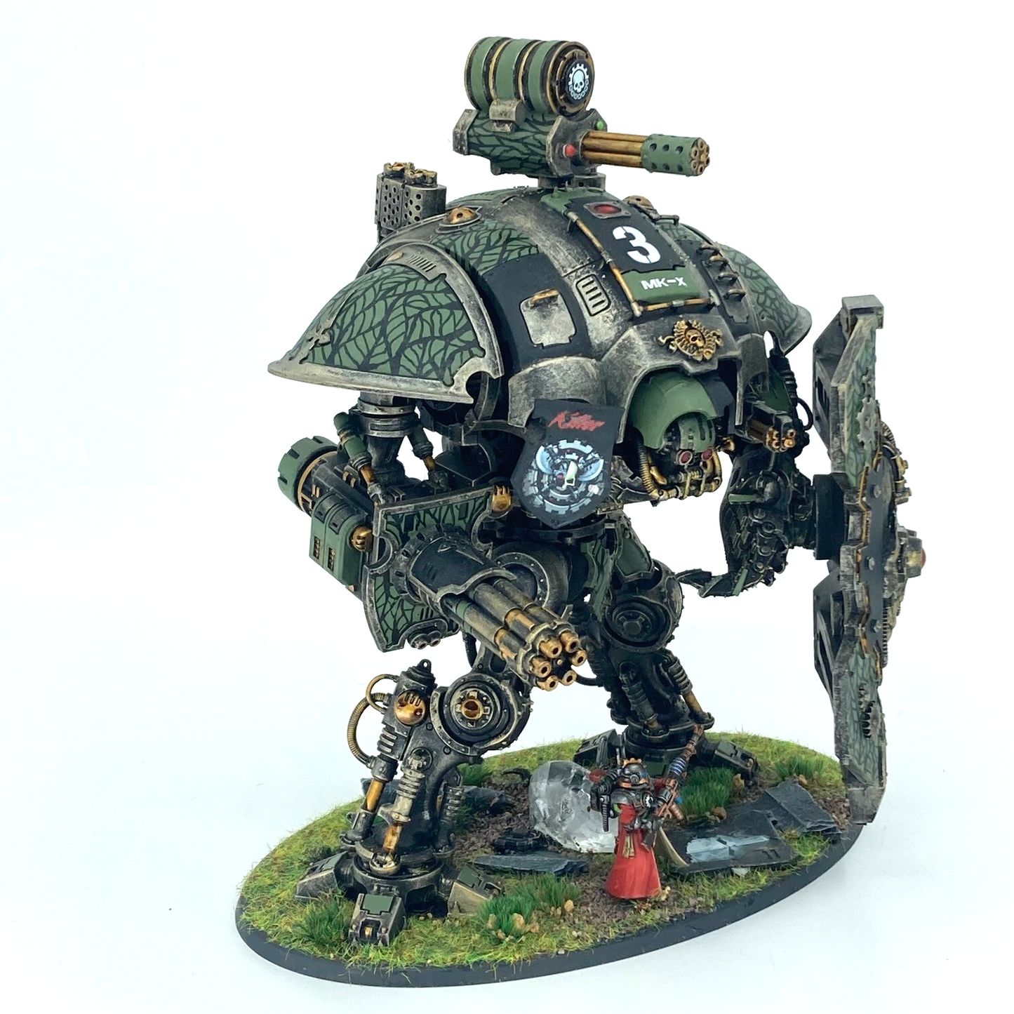 Imperial Knight Crusader Kitbash - Adeptus Mechanicus - Warhammer 40k (3)