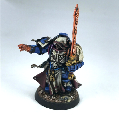 Space Marine Librarian - Painted - No Back Pack - Warhammer 40K X10181