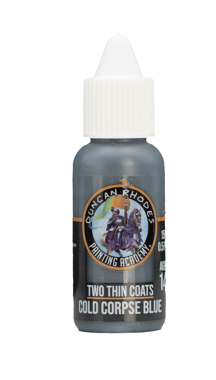 Cold Corpse Blue Two Thin Coats Paints Duncan Rhodes Painting Academy - 15ml