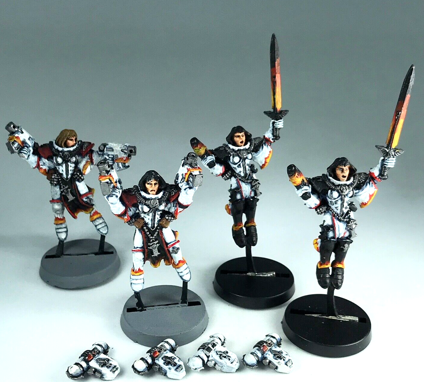 Classic Metal Sisters of Battle Seraphim Squad - Painted - Warhammer 40K X375