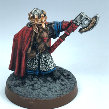 Metal Dwarf King LOTR - Painted - Warhammer / Lord of the Rings X10991