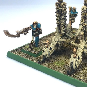 Classic Tomb King Metal Screaming Skull Catapult - Painted - Warhammer Fantasy