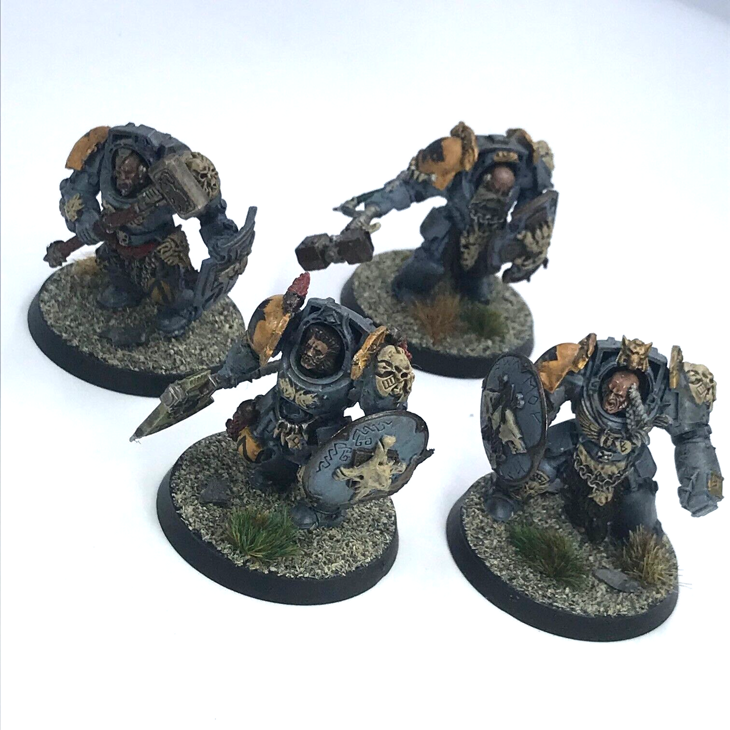 Terminator Squad Space Wolves Space Marines - Painted - Warhammer 40K C836
