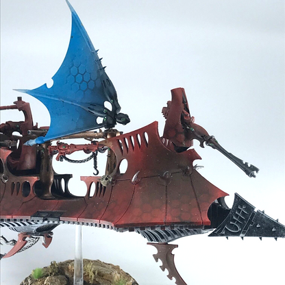 Drukhari Ravager Ship Dark Eldar - Painted - Warhammer 40K Games Workshop BOX143