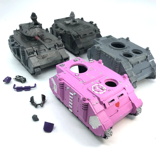 Space Marines Vehicle Tank Lot - Varying Condition - Warhammer 40K BOX143