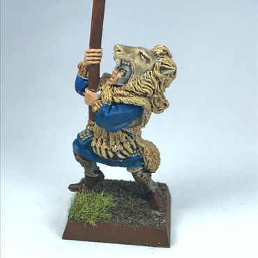 Classic Metal High Elves White Lion Standard Bearer - Warhammer Fantasy C2694