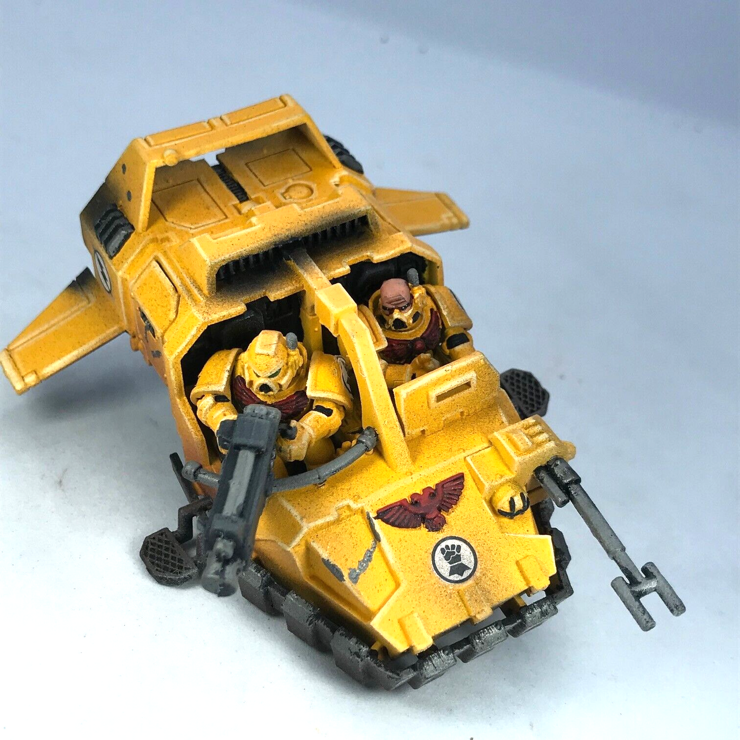 Classic Imperial Fist Landspeeder Space Marines - No base - Warhammer 40K C3442