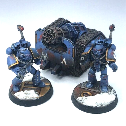 Ultramarines Rapier Carrier Quad Launcher Space Marines - Horus Heresy C4059