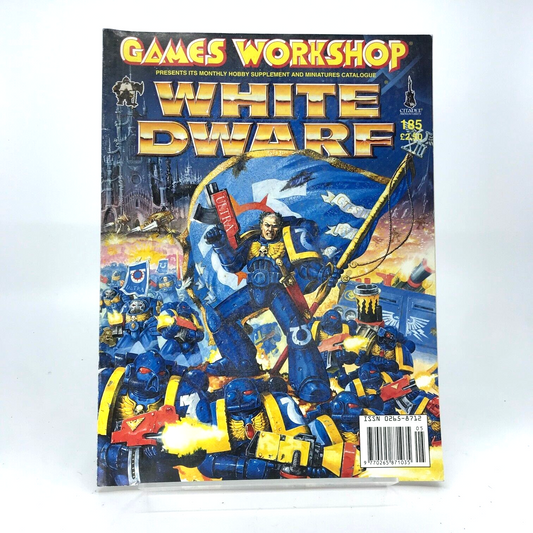 White Dwarf 185 Magazine - Worn Cover - Games Workshop Warhammer 40,000 40K M575