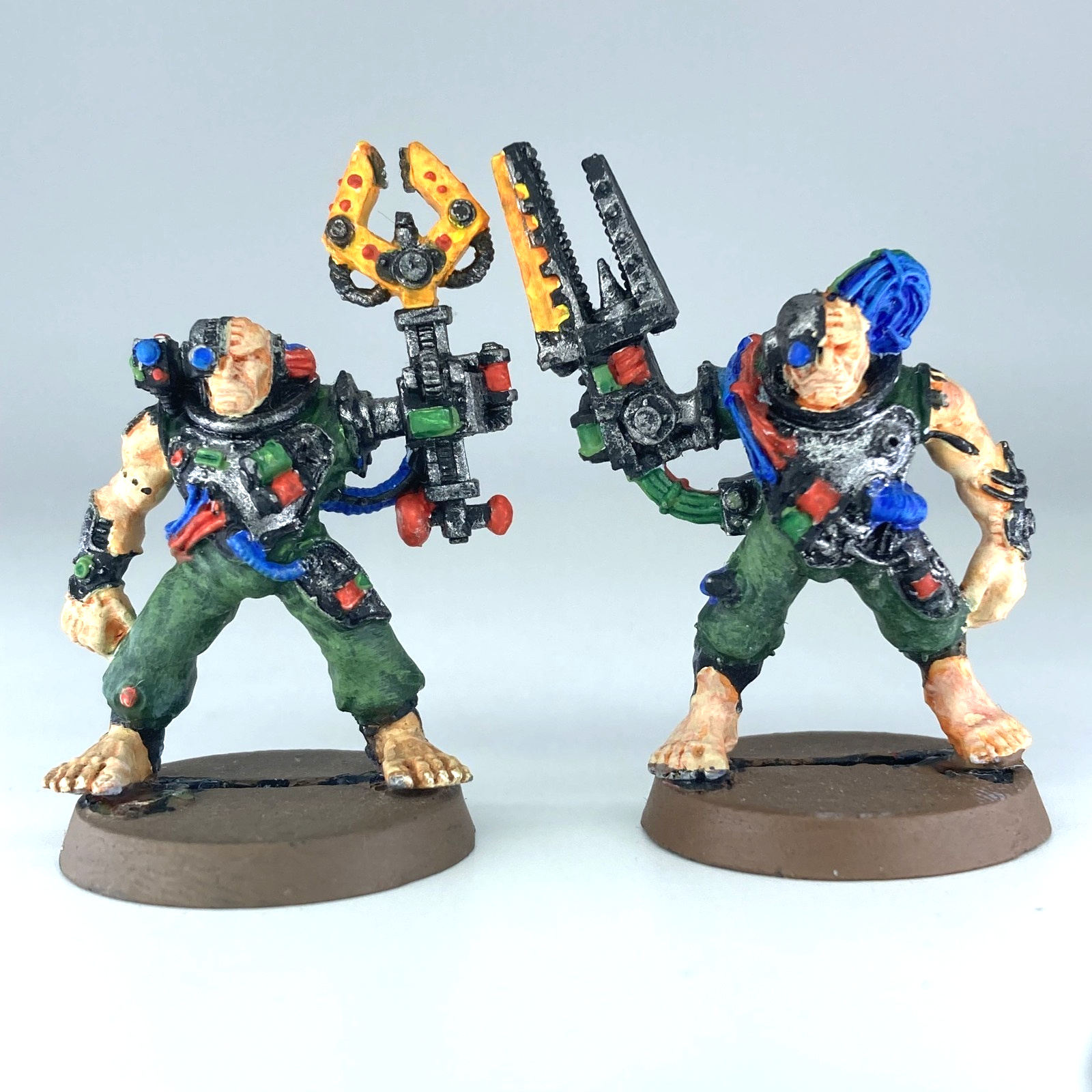 Servitors - adeptus mechanicus - rogue trader warhammer 40k gw metal x14887