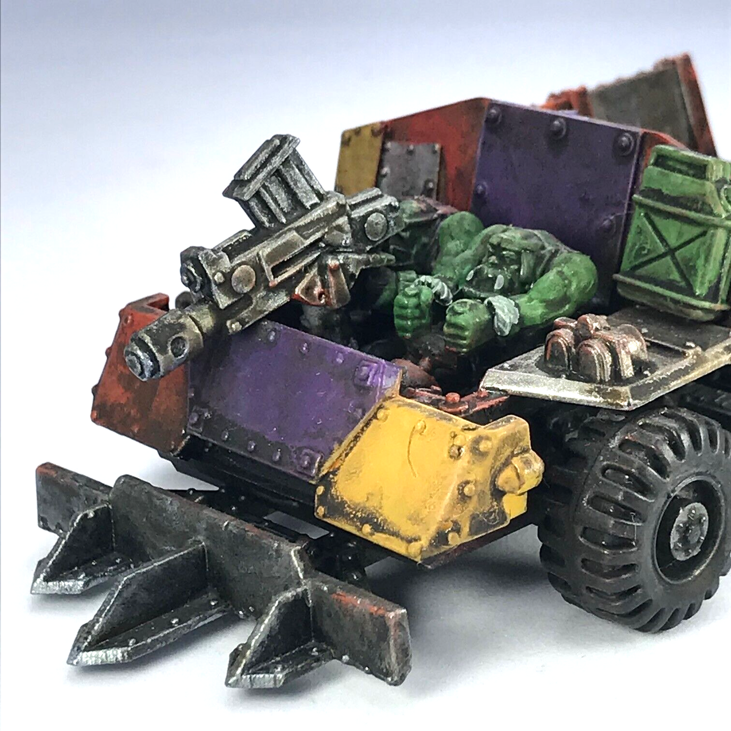 Space Ork Truck Trukk Vehicle - Painted - Warhammer 40K Games Workshop C3881