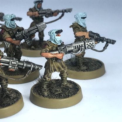 Infantry Squad Ideal for Tallarn Desert Raiders Astra Militarum Painted C2017