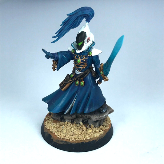 Eldar Warlock Aeldari - Painted - Warhammer 40K X2571