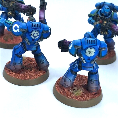 Primaris Hellblasters Ultramarines Space Marines - Painted Warhammer 40K C4109