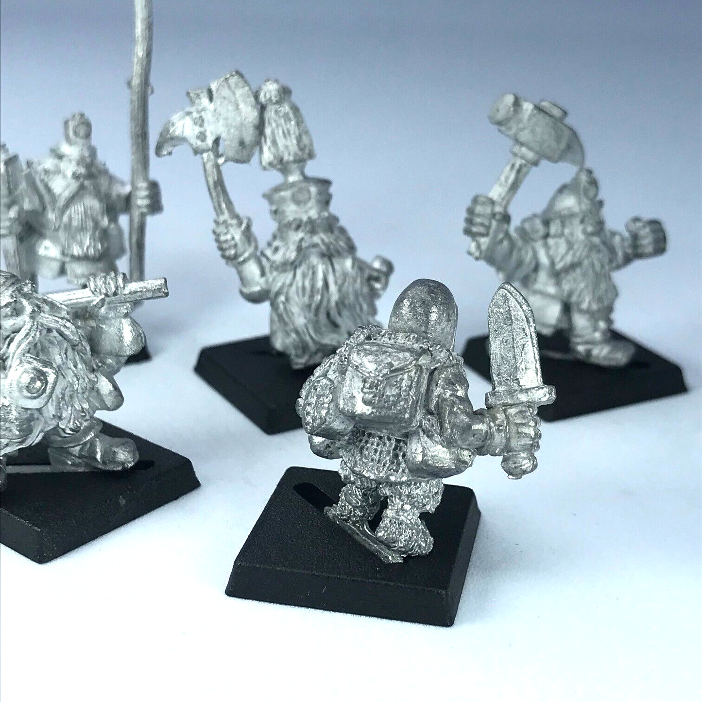 Dwarf Selection - Harlequin Miniatures Metal Models Unpainted X12049