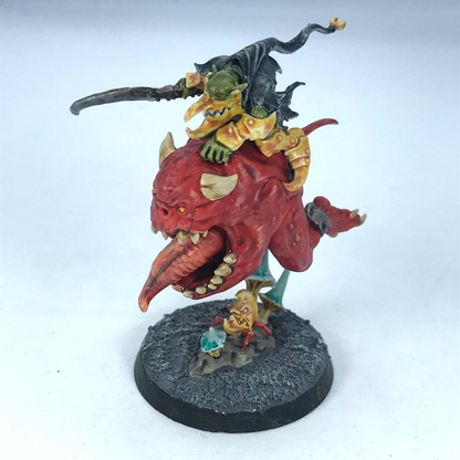 Loonboss on Giant Cave Squig Gloomspite Gits - Warhammer Age of Sigmar C3070