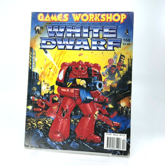 White Dwarf 168 Magazine - Games Workshop Warhammer Fantasy 40,000 40K M580