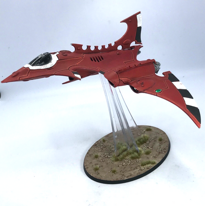 Aeldari Hemlock Wraithfighter Aircraft 1 Eldar - Painted - Warhammer 40K GW