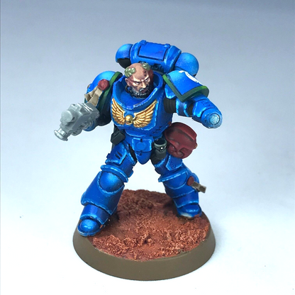 Space Marine Champion Ultramarines - Incomplete - Painted - Warhammer 40K X767