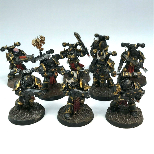 Chaos Space Marines Squad Painted - Warhammer 40K C2128