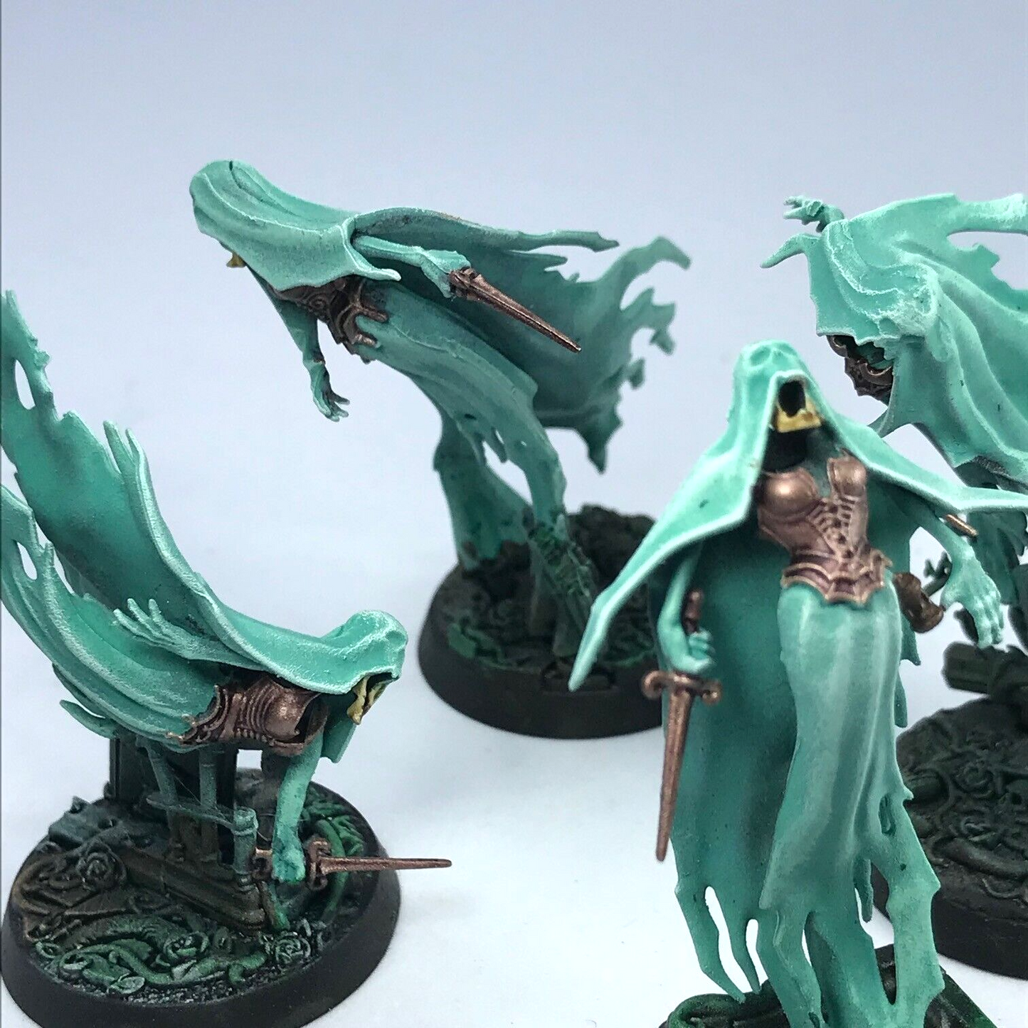 Myrmourn Banshees Nighthaunt - Painted - Warhammer Age of Sigmar C3475