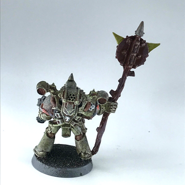 Plague Marine Icon Bearer Chaos Space Marines - Warhammer 40K Metal X3768