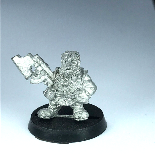 Classic Metal Space Dwarf Squat Dated 1987 Rogue Trader - Warhammer 40K X1008