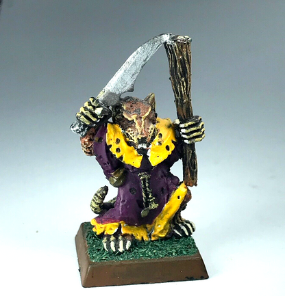 Skaven Plague Monk Painted - Citadel Warhammer Fantasy Classic Metal X5664