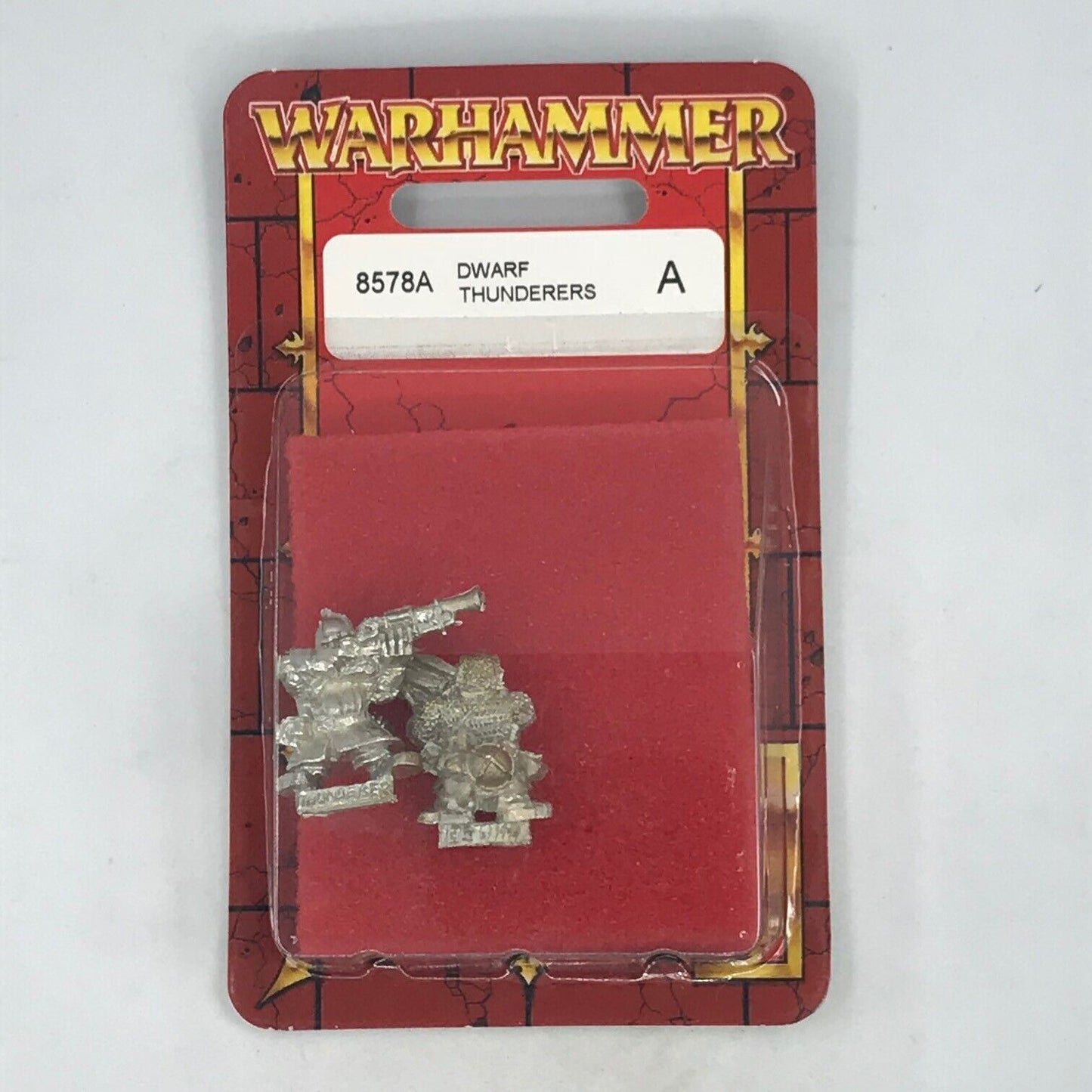 Metal Dwarf Thunderer Riflemen Blister - Warhammer Fantasy C1000