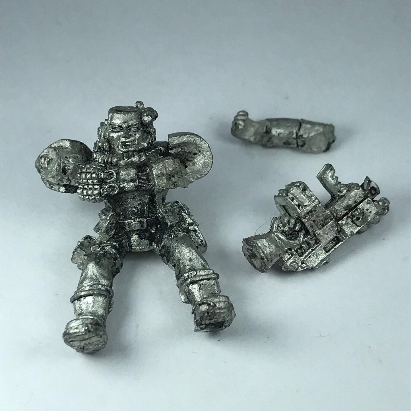 Metal Classic Space Marine Scout Bike Pose - Warhammer 40K X10187