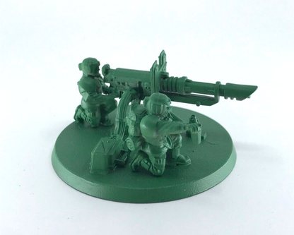 Cadian Lascannon Team Imperial Guard - Painted - Warhammer 40K C174