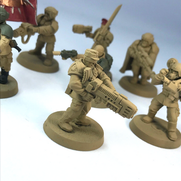 Imperial Guard Cadian Company HQ Astra Militarum - Warhammer 40K C2046