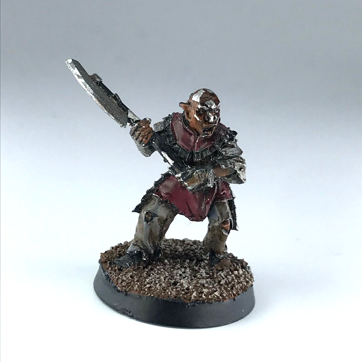 Mordor Orc Warrior LOTR - Warhammer / Lord of the Rings Metal GW X12327