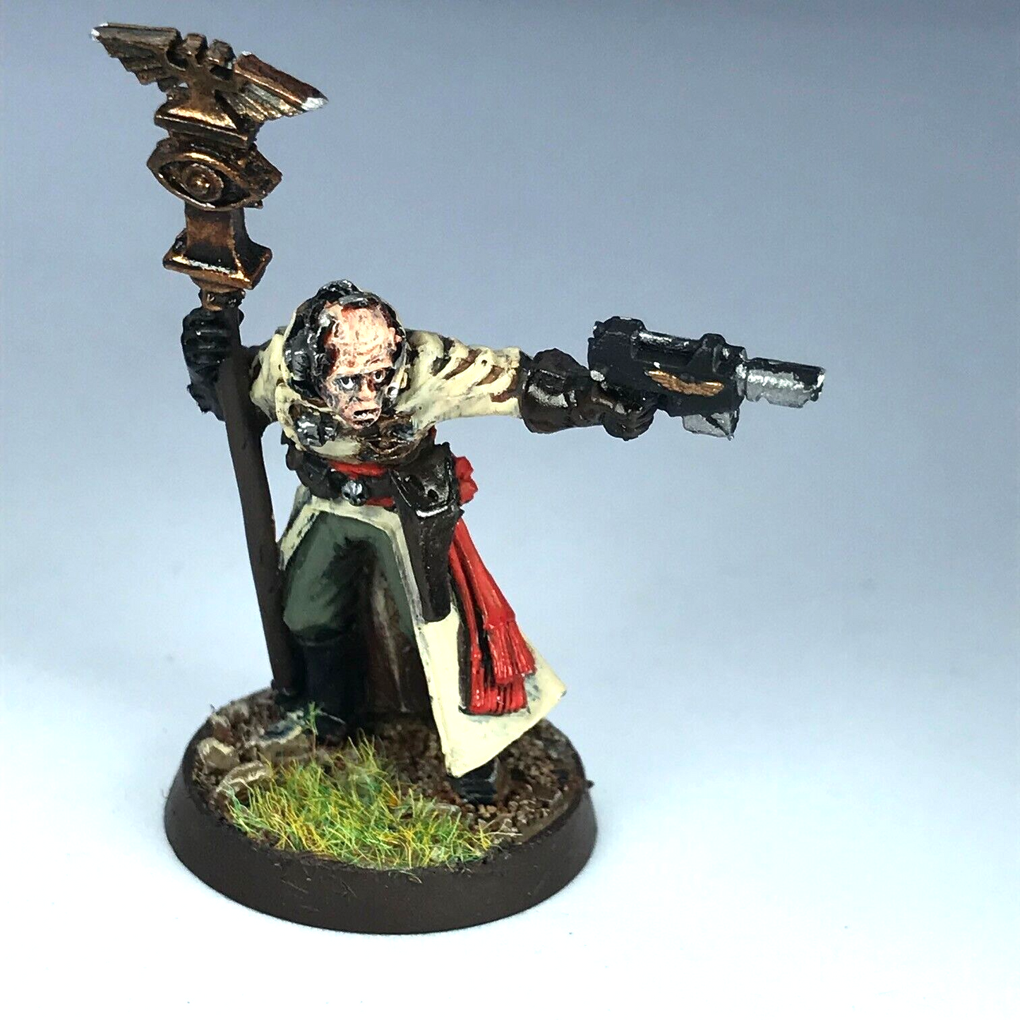 Classic Metal Imperial Guard Psyker Command - Painted - Warhammer 40K X10922