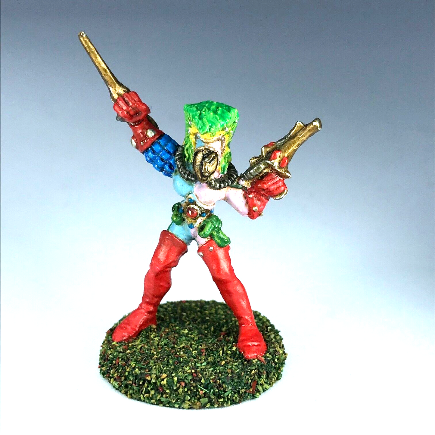 Classic Metal Eldar Harlequin Troupe Aeldari - Painted - Warhammer 40K X11910