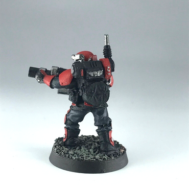 Kasrkin Stormtrooper with Grenade Launcher Imperial Guard Warhammer 40K X3149