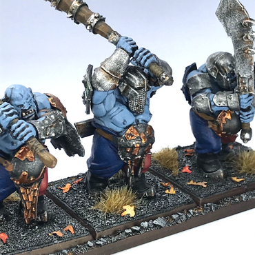 Ogor Irongut Regiment Ogre Kingdoms - Warhammer Fantasy Games Workshop Painted