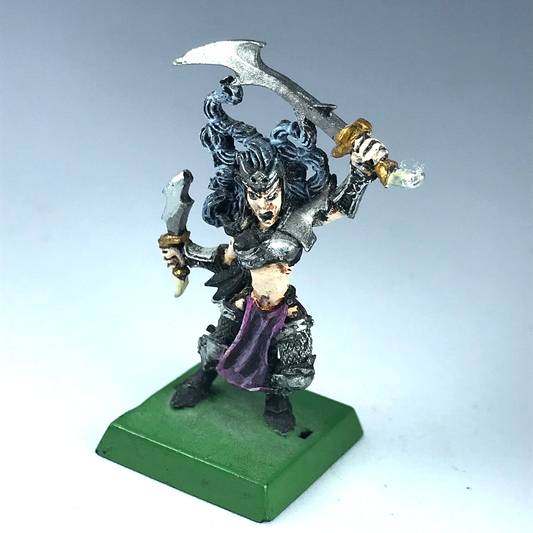 Classic Metal Dark Elves Elf Witch Elf Warrior - Warhammer Fantasy X12131