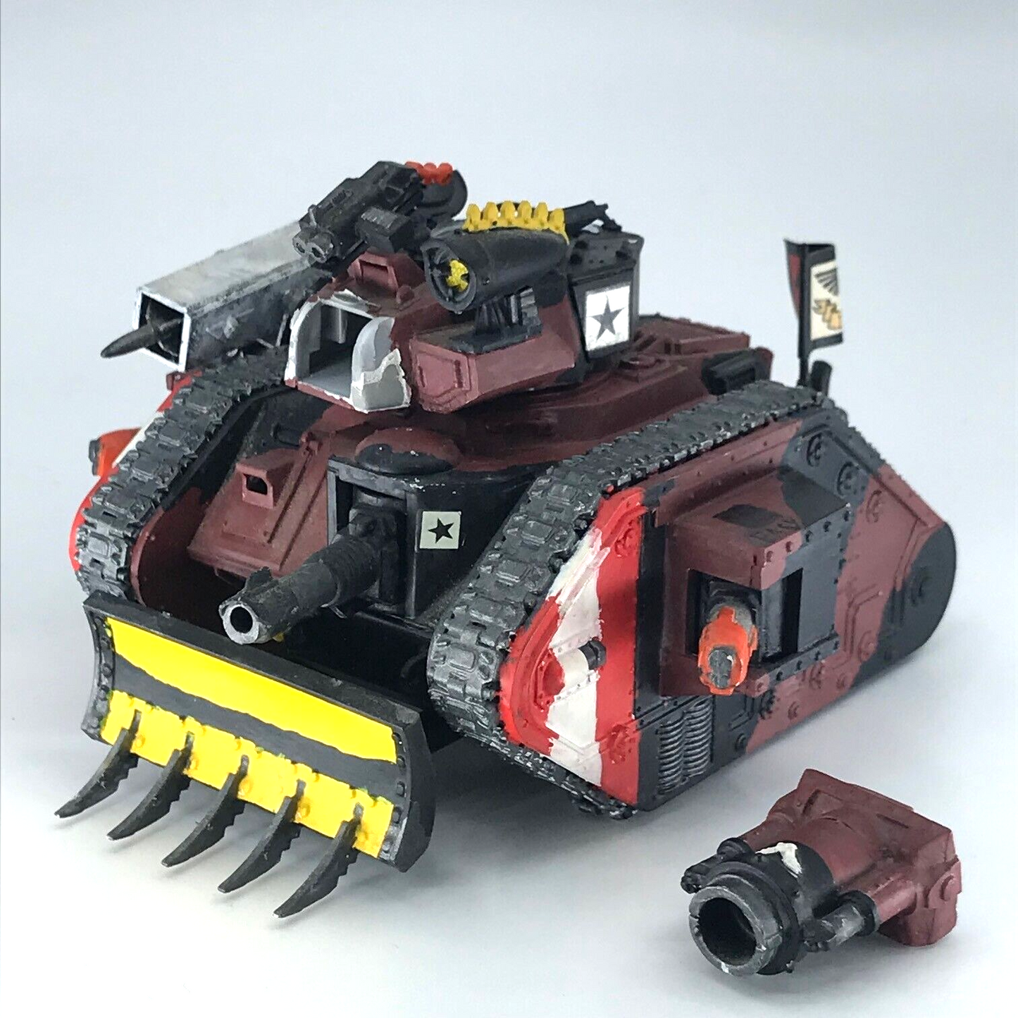 Leman Russ Demolisher Tank Imperial Guard Part Metal - Warhammer 40K BOX238