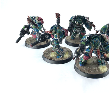 Alpha Legion Chaos Space Marines Terminator Squad - Warhammer 40K C4705