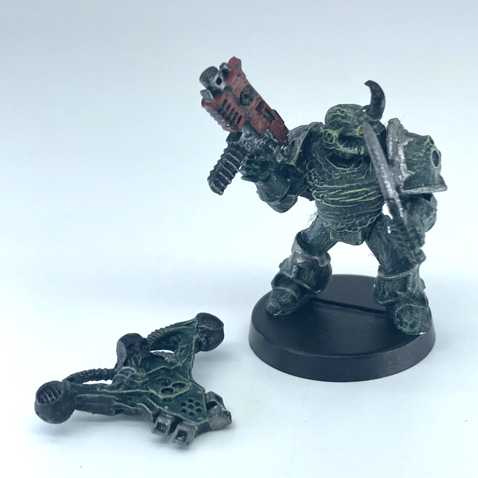Plague marine - chaos space marines - rogue trader - warhammer 40k metal x17029